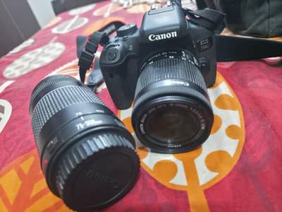 Canon 750D 18-55 & 75-300
