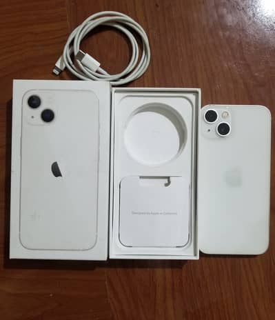 iPhone 13 White | PTA Approved | 10/10 Condition | With Box