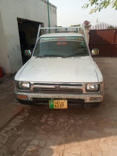 Datsun Pickup with 2L Diesel engine and heavy tub