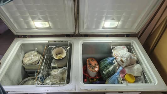 2 Door Deep Freezer - Urgent Sale conditions 10/8