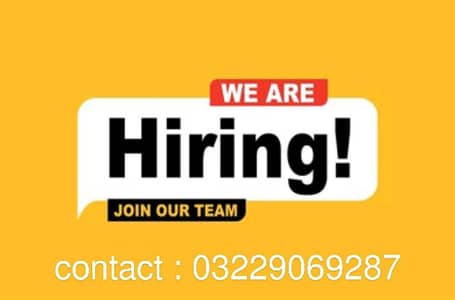 good job opertunity for girls , contact me 03229069287