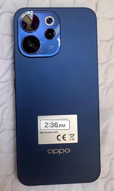 Oppo Reno 15F blue color brand new just box open complete Saman