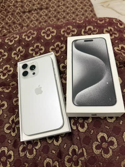 iPhone 15pro max 512gb pta approved