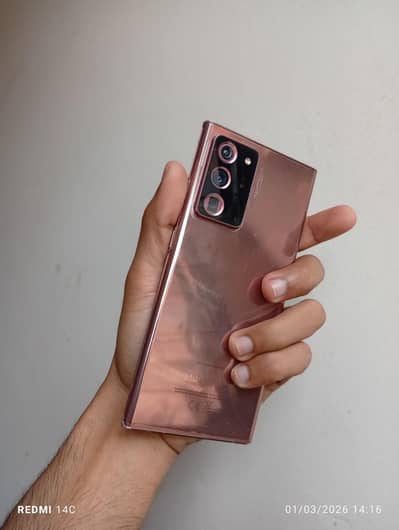 Samsung Note 20ultra 12/256gb Dual sim PTA Approved Exchange possible