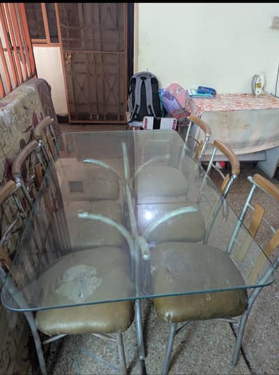 Dining Table 6 chairs set