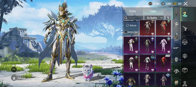 PUBG 71 leve Ace dominaterl ID M416 Glacier  level 3 Upgrade