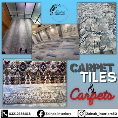 carpets and carpet tiles