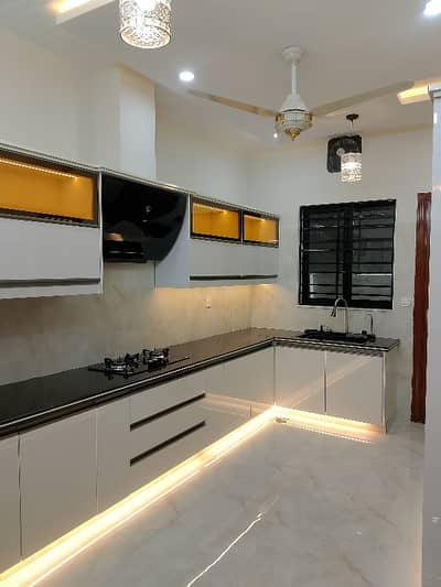 14 Marla Brand New Luxury House Available For Sale At Reasonable Demand With All Basic Facilities With Outstanding Location.