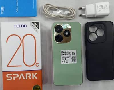 Tecno SparK 20C,*4+4/128GB,*2Month WaRnty*ist Hand,Lussshh 10/9.5,*