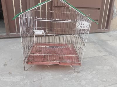 cage condition 10/10 birds and parrot cage