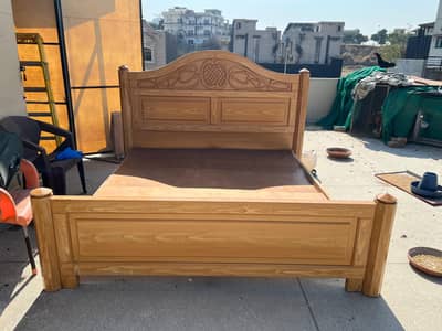 King Size Bed set with Mattress