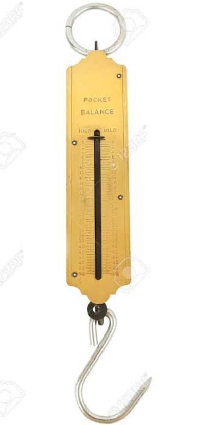 pocket spring balance