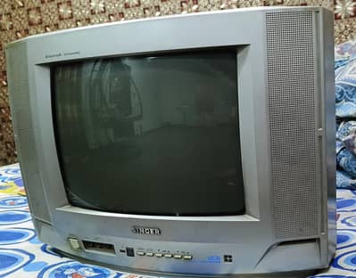 Singer 14 Inch Color TV - Working Condition - Multi System