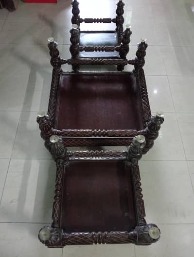 chaniyoti 3 tables 1 big 3 small without glass