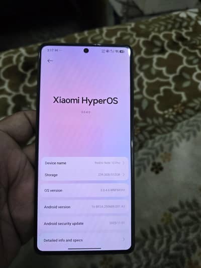 Redmi Note 13 Pro 12GB/512GB – 9/10 Condition – With Original Charger