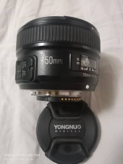 50 MM 1.8 Yungnao Lem Nikon Mont For Seal