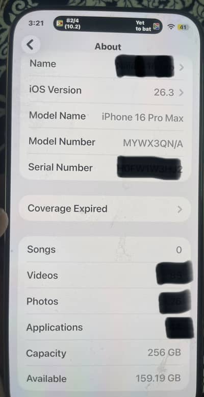 iPhone 16 Pro Max 256GB Non PTA | 100% Battery Health | 10/10 Conditio
