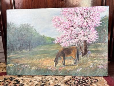 Acrylic canvas 12 *18 size