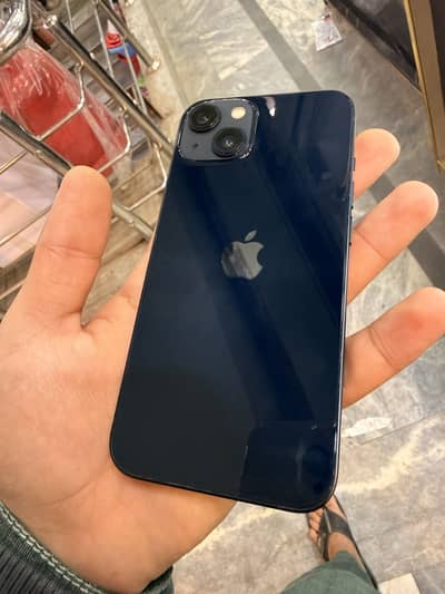 I phone 13 with box non pta factory unlock 128gb  10/10 condition