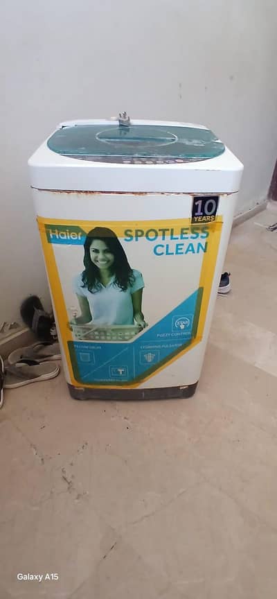 Haier washing machine