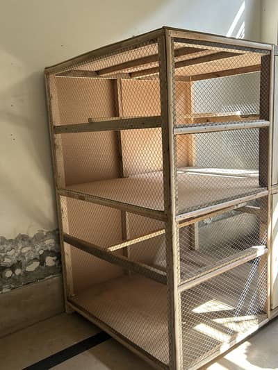 Brand New Custom Made Wooden Parrot Cage – Large Size