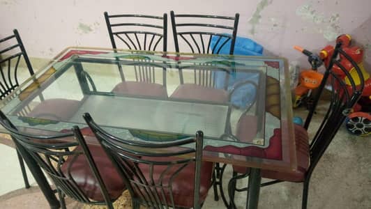 Dining Table 6 Chairs
