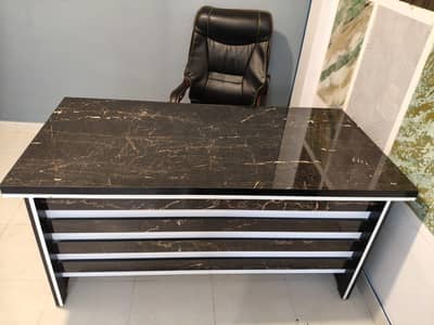 executive office table and chair