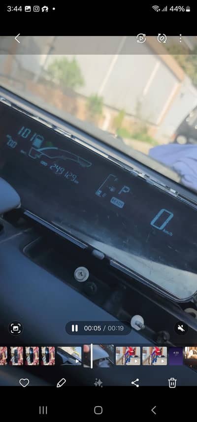 toyota aqua speed meter  14 5 model