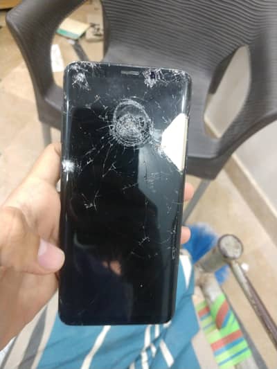 Samsung Galaxy S9 plus panal toot gaya h pta approved hai only panal