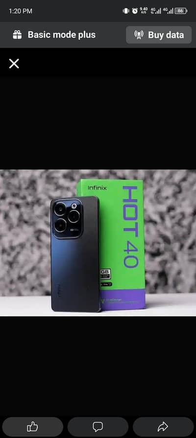 Infinix hot40i 16/128
