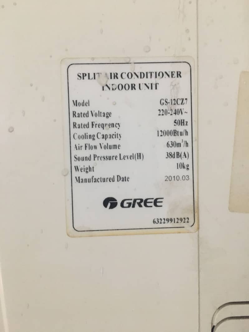 Gree Split AC 1