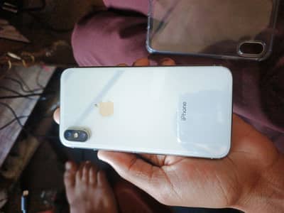 iphone X 64gb good condition  box charger complet