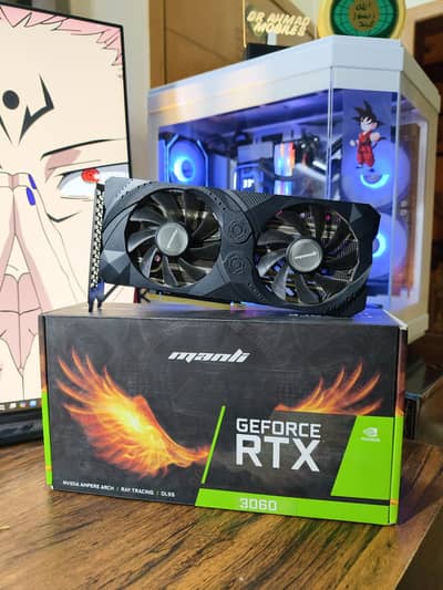 Nvidia RTX 3060 12GB DDRG GPU FOR SELL