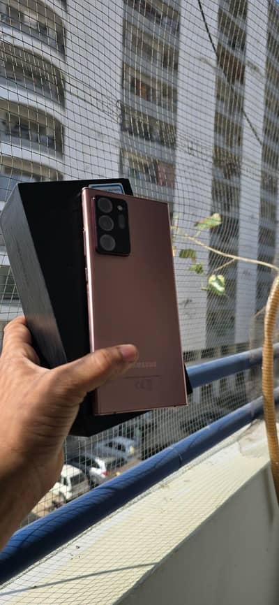 Samsung note 20 ultra 5g with box 12.256 10.9 condition