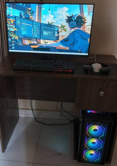 Gaming PC - Ryzen 5 7500F | RTX 3050 | 2K Ease 27" Monitor | Warranty