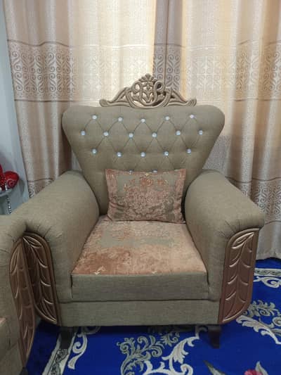 Luxury 7 Seater Sofa Set – Excellent Condition