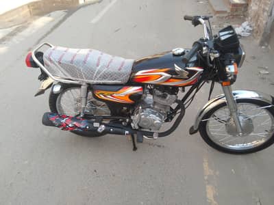 Honda CG 125 22 Model Punjab registered