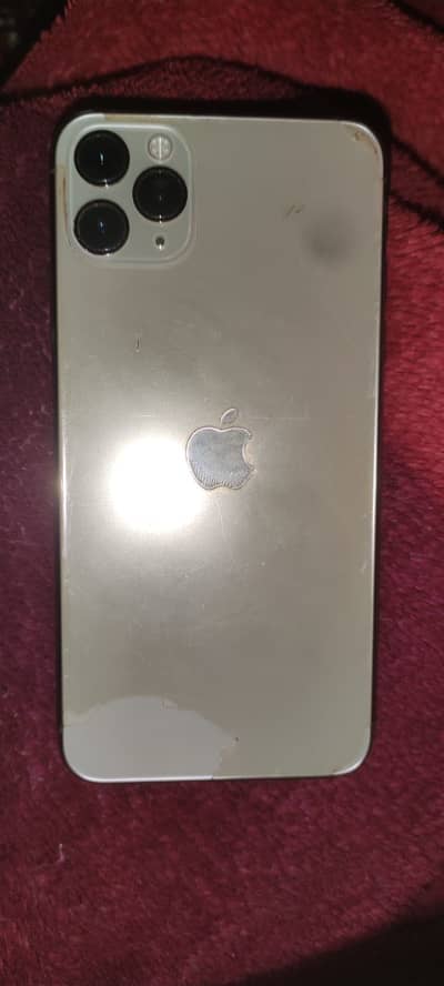 iPhone 11 Pro Max 256GB Gold Non PTA | Screen Crack | 03278995700
