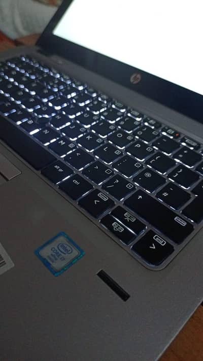 hp Core i7 6Gen touch key lights