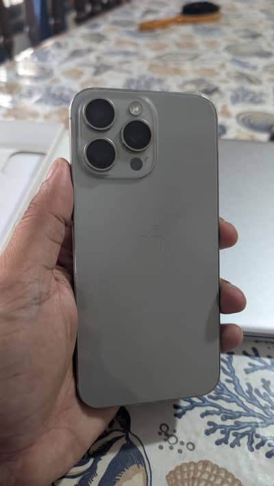 Pristine Condition iPhone 15 Pro Max for Sale - 512 GB PTA Approved