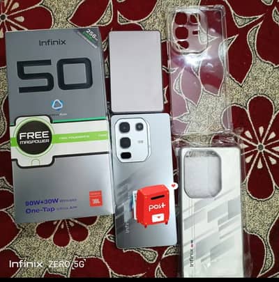 Infinix Note 50 Pro with box 12gb 256gb contect WhatsApp 0320,5327800