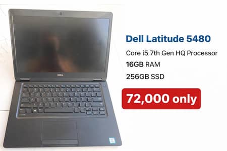Dell Latitude 5480 Core i5 7th Gen HQ Processor
