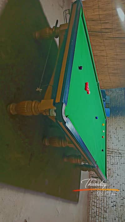 Snooker table 6x12