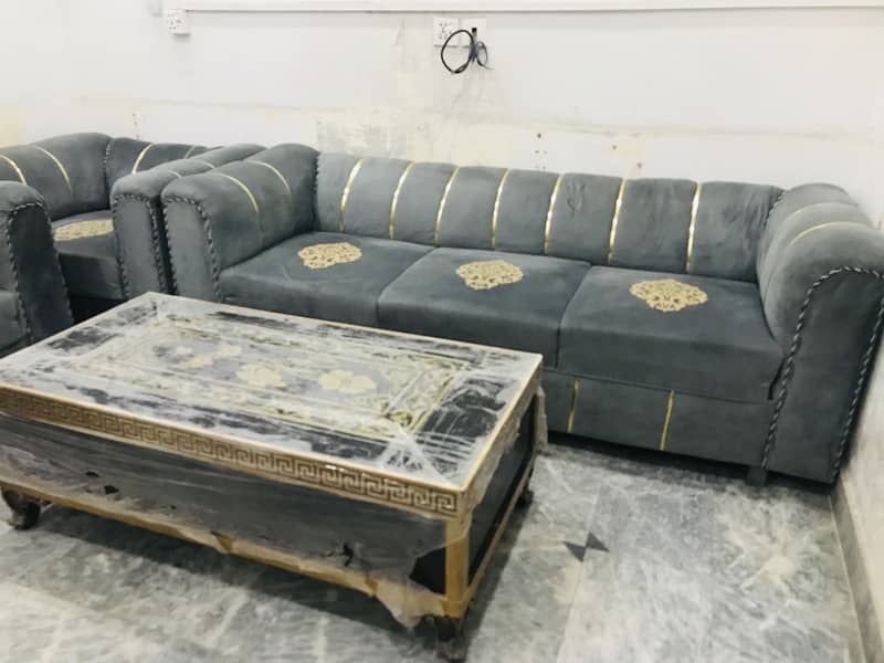 Sofa set + Table 5