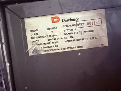 Dawlence Refrigerator Fridge