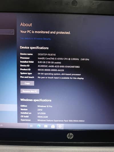 HP EliteBook 840 G1  i5 4th Gen 8gb 256gb Ssd