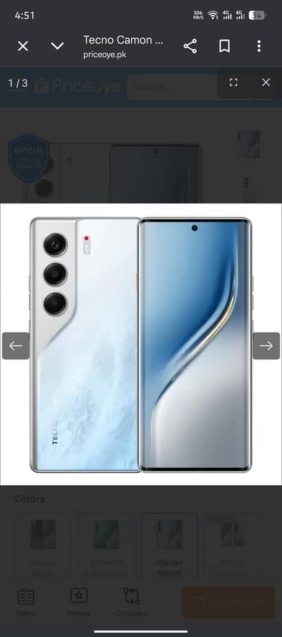 tecno camon 40 pro 12/256