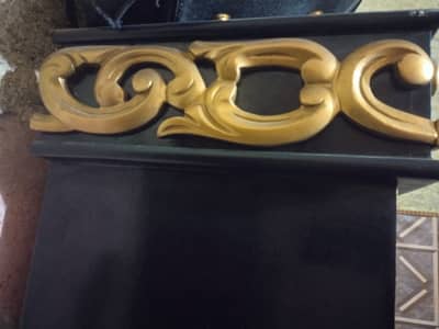 Double door Wooden Crockery wardrobe