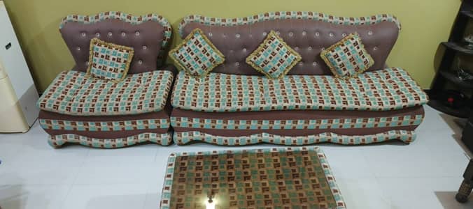 7 setar sofa with santer tabla