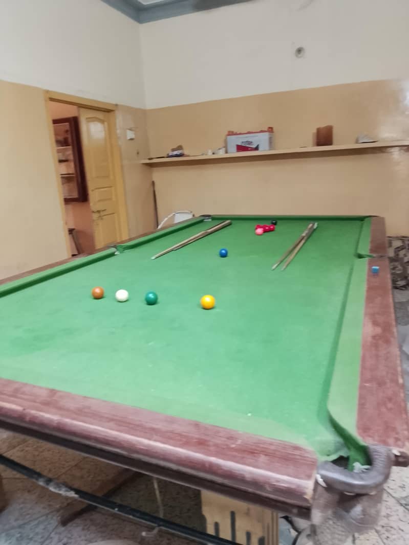 snooker table 1